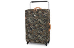 IT Luggage Large Quilted Camo Spinner Sane - 4 Wheel